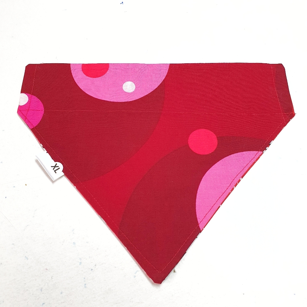 🐶 5 for $15 * Cupcakes Reversible Over The Collar Dog Bandana - Picture 2 of 4